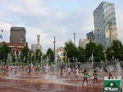 Centennial Park, in Atlanta